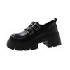 British Style Loafers Women's 2025 Spring New Heightened Platform Thick Heel Retro Mary Jane Single Shoes Small Leather Shoes Women