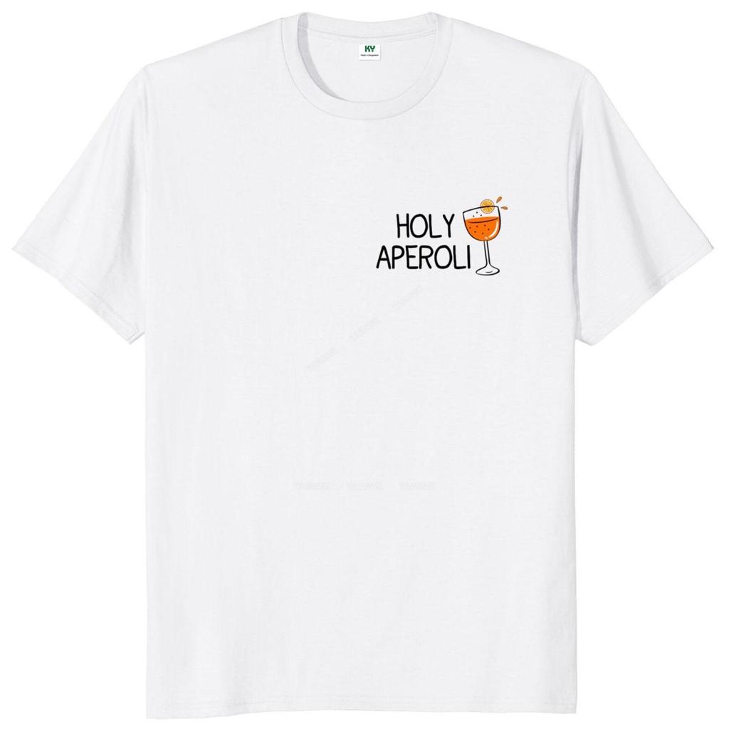 Summer Tshirts Holy Aperoli T Shirt German Aperollin Summer Drink Party Gift Tops Cotton Unisex Oneck Tshirts Men Tee Shirt