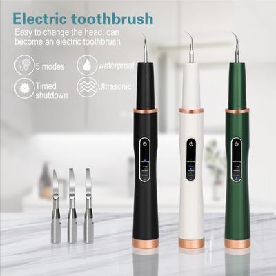 Dental Scaler Ultrazvukový čistič zubů Odstraňování kamenů Elektrický Sonický odstraňovač plaku pro bělení zubního kamene Zubní kámen