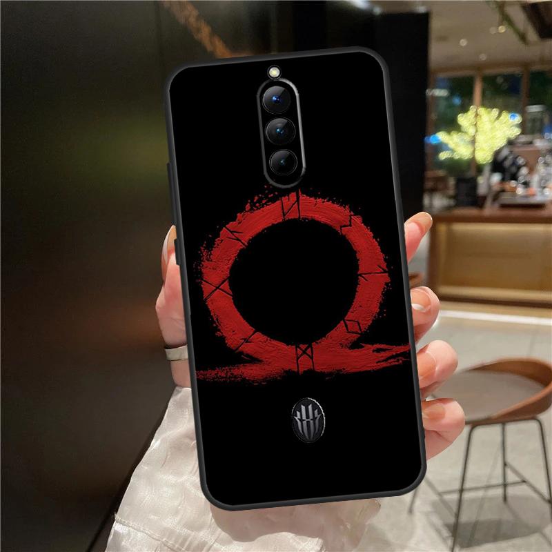 God of War Case For ZTE Nubia Red Magic 8 8S 9 9S 10 10S 11 Pro Plus 6 7 6S 7S For RedMagic 10 Air Cover