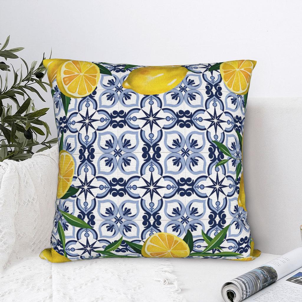 Lemon Pillowcases Morden Pillow Case For Wedding Party Home Decor Soft Pillow Cover