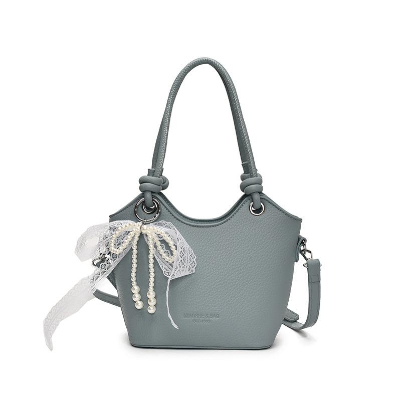 Fashion Solid Color Handbag Women's New Shoulder Bag Casual Messenger Bag
