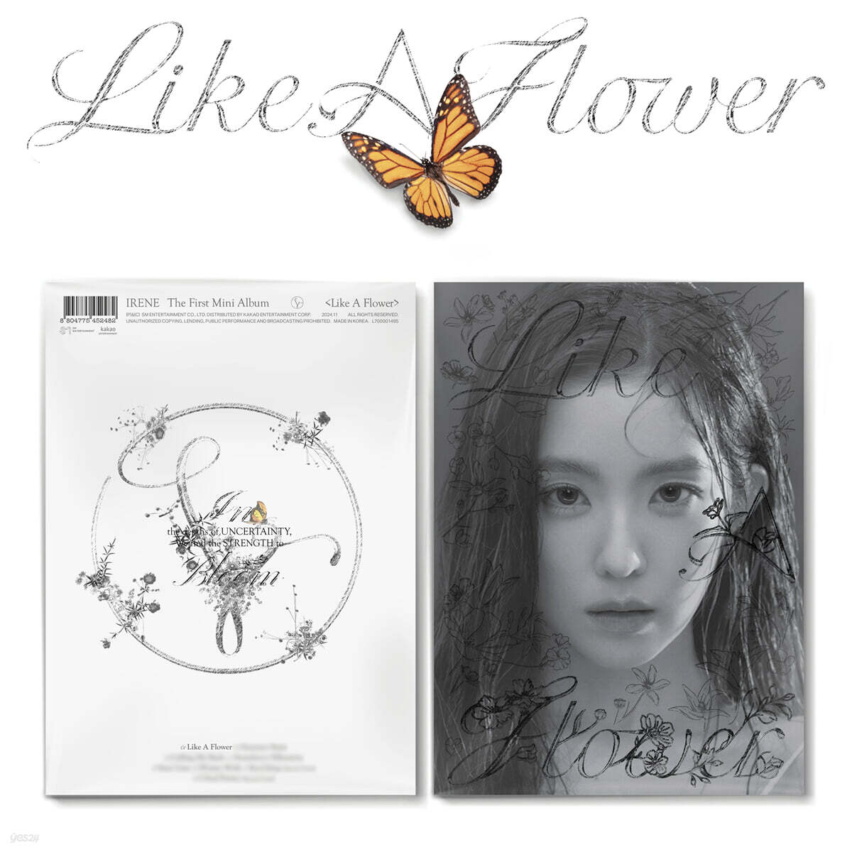 IRENE - 1st Mini Album : Like A Flower [Photo Book Ver.]