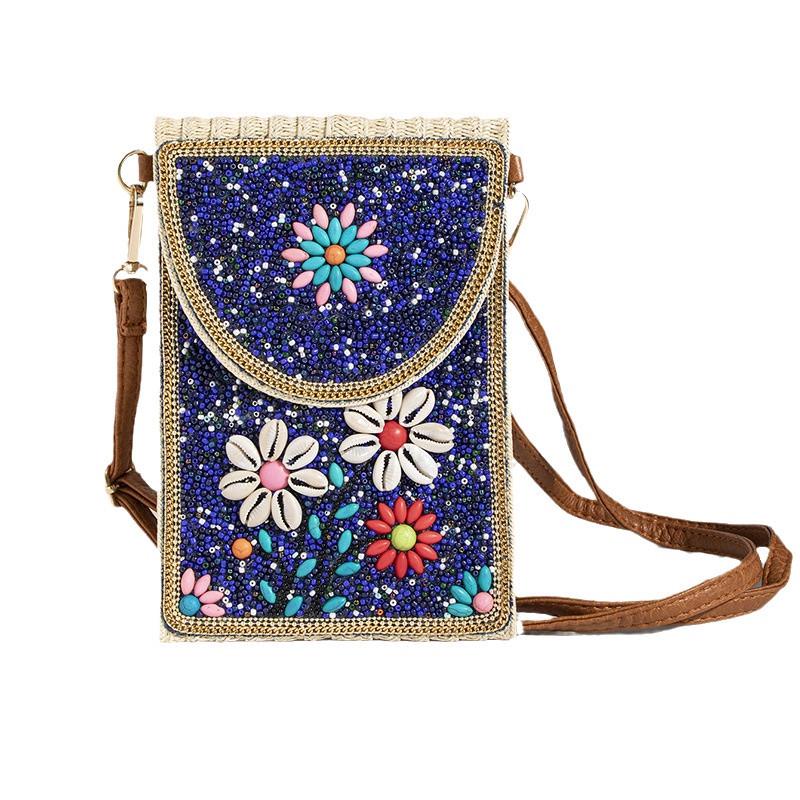 Boho Woven Crossbody Bag