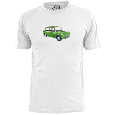 Heren Green Hillman Imp T-shirt Vintage Retro