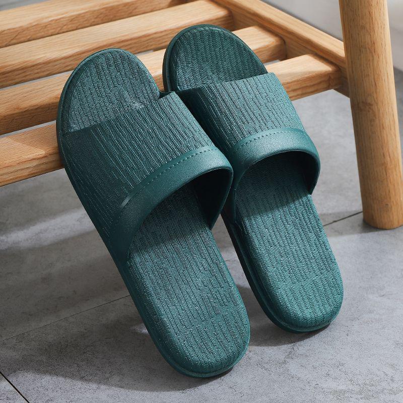 Household Anti-skid Slippers Men's Bathroom Thick Soles Soft Versatile Fashion Sandals
