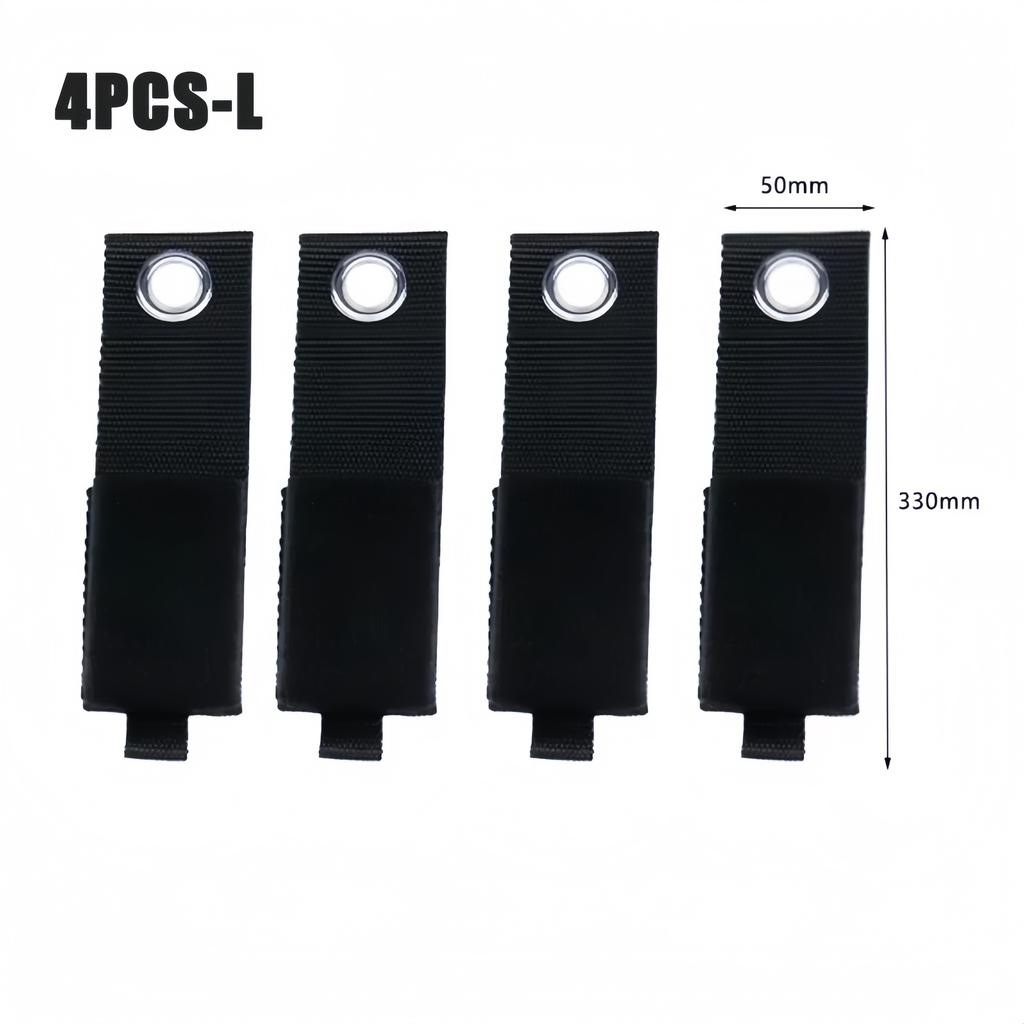 4PCS Heavy-Duty Hose Storage Straps Reusable Power Cord Management Nylon Heavy Cord Extension Cord Storage Organizer Straps