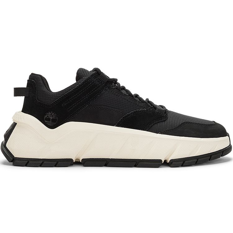 Timberland Turbo Simple Solid Color Slip Resistant Durable Low Top Casual Shoes Men sneakers Black A5PG8W