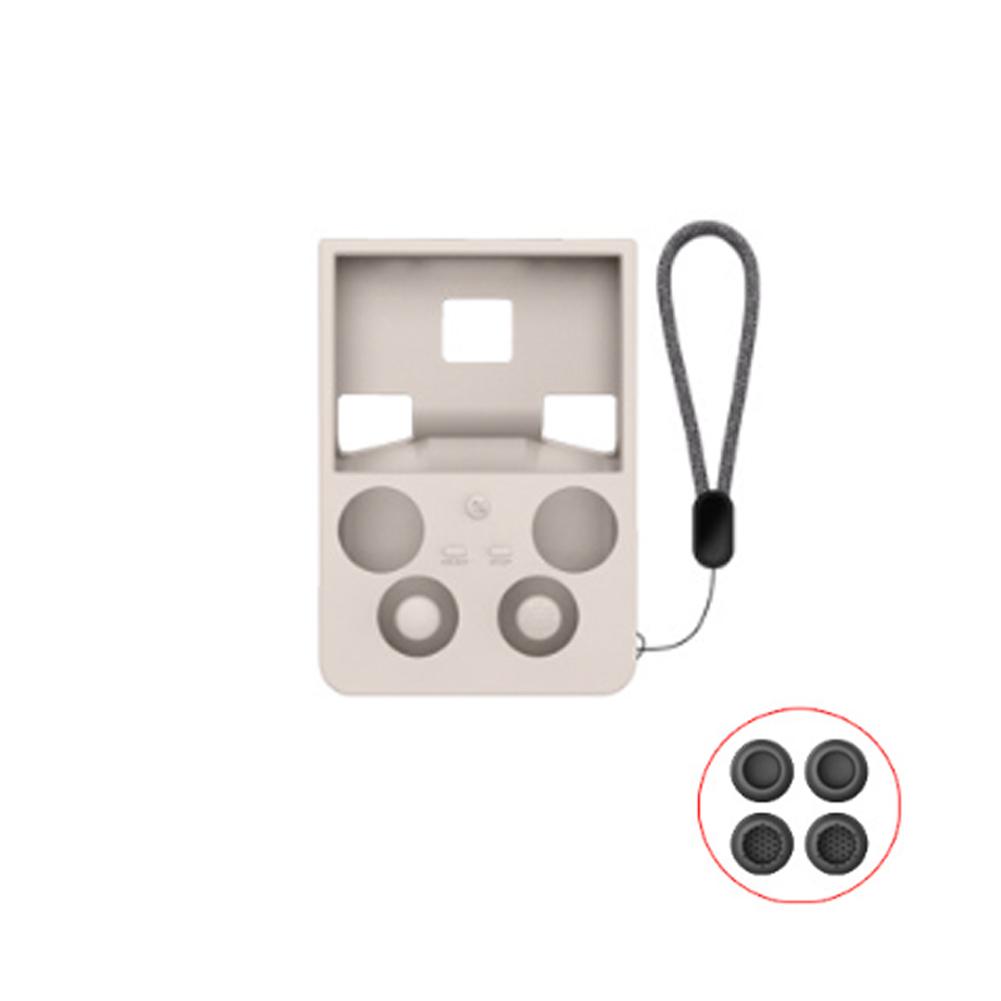 Retro Handheld Gaming Console Case for ANBERNIC RG477V - Fully Wrap Soft Silicone Shockproof Protective Accessory