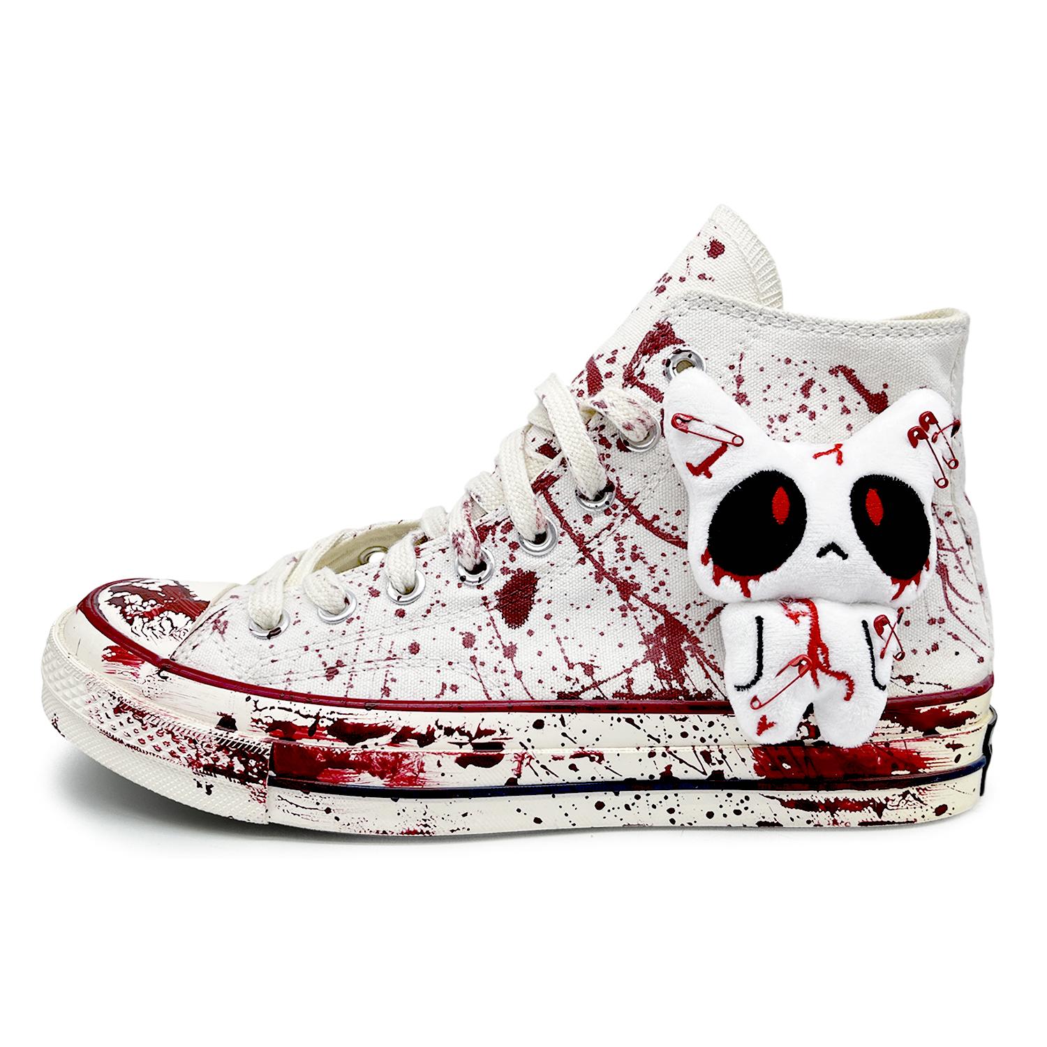 

Кросівки Converse Chuck 70 Canvas Унісекс Високі Червоні 162056C(Команда131-) 44.5