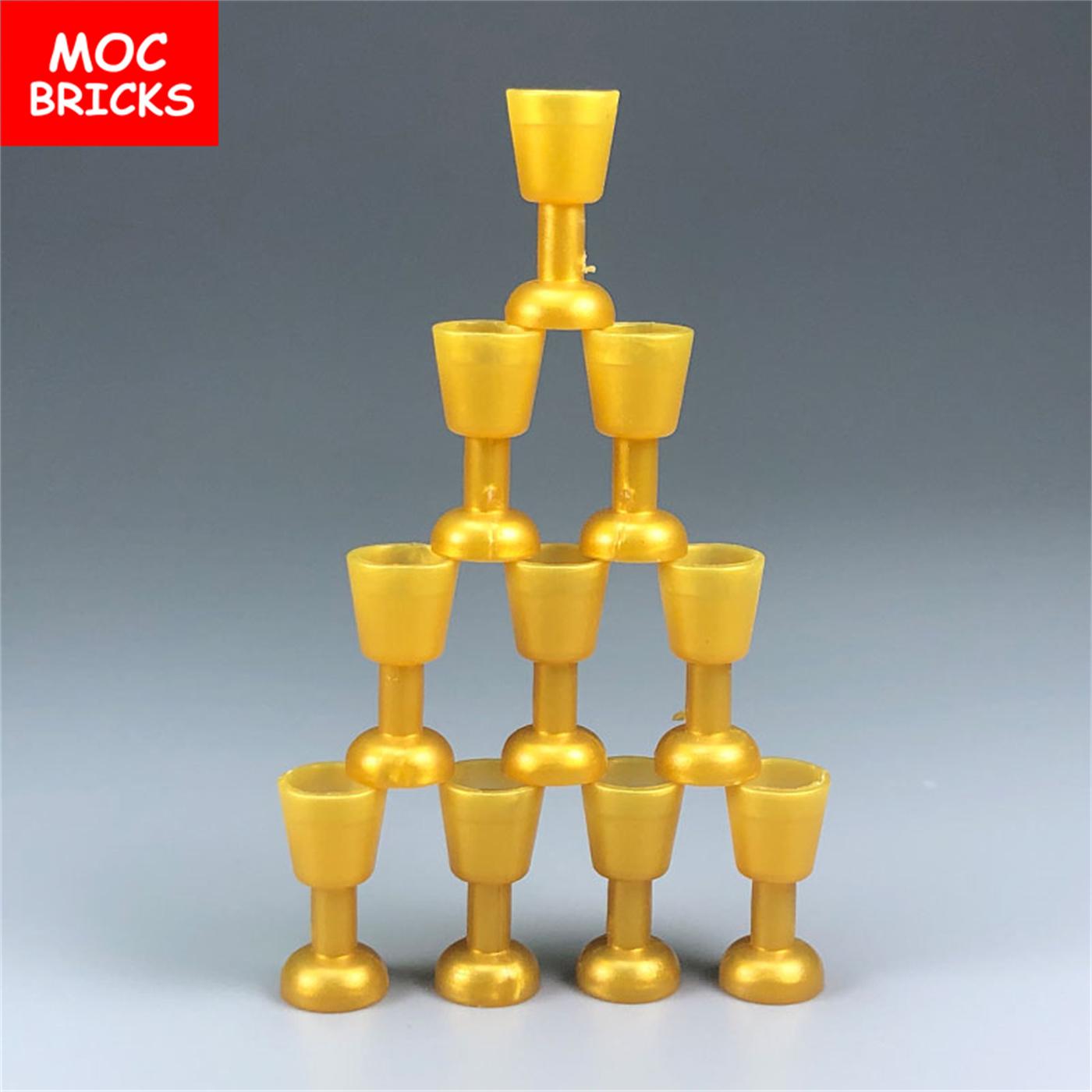 

MOC Bricks DIY City Figures Parts Wine Drink Bottle Cup Building Block Mini Printed 95228 Supermarket Friends Playthings