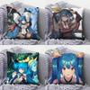 Dizzy Game Anime Girl Home Sofa Cushion Covers and Aecorative Custom Pillow Covers
