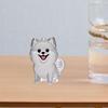 Dog Keychain Pet Hair Container Accessories Charm Memorial Storage Box
