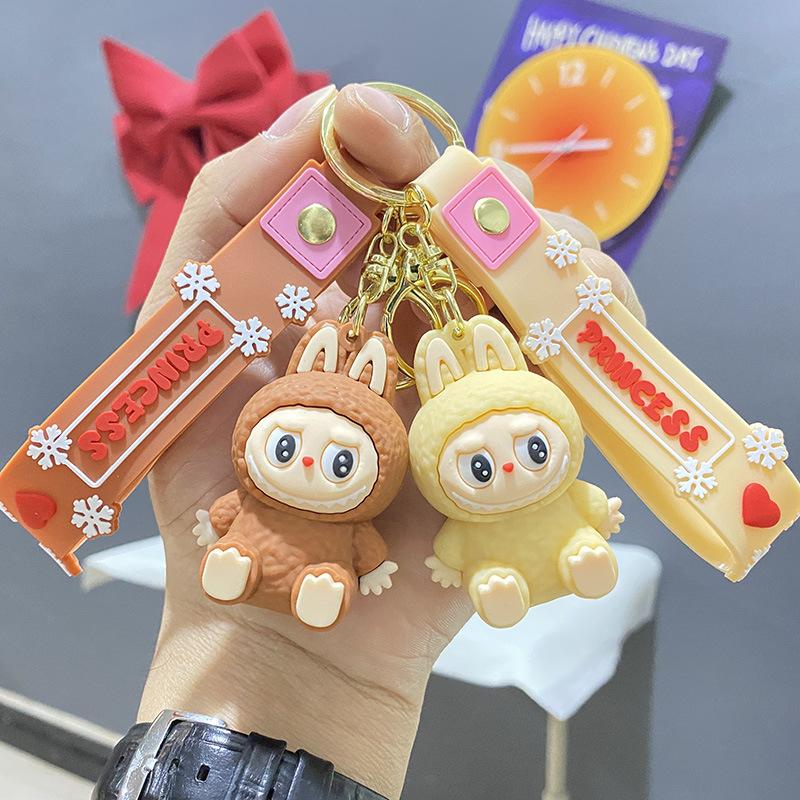 Kawaii Klíčenka Přívěsek na Zavěšení do Auta Dekor Kreslený Přívěsek na Klíče na Zavěšení na Batoh Ozdoby