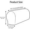 LINGXIYA Set of 2 Sofa Armrest Cover, Soft Stretch Arm Cover for Recliners Sofas Chairs,Couch Furniture Armrest Protector Covers
