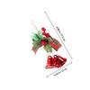 Christmas Bell Ornaments Elegant Metal Jingle Bells Holiday Decor For Home Car Tree Pendant Xmas Hanging Decoration