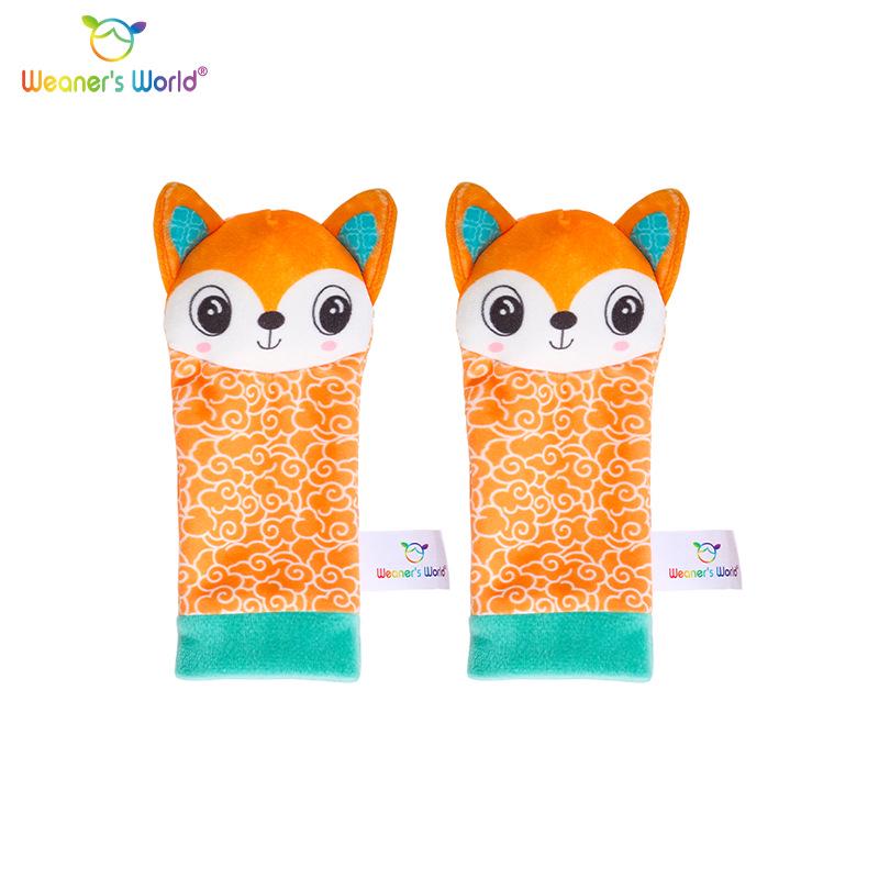 Newborn Baby Rattle Wristband and Socks Set, Educational Toy for 0-2 Years