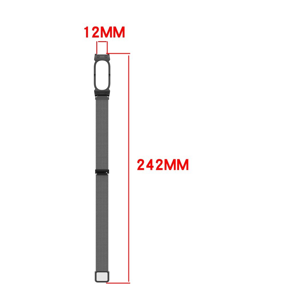 Kovový řemínek z nerezové oceli s magnetickým zapínáním pro chytré hodinky Google Fitbit Air