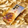 Butterfly Protective Cover Girl High-end Electroplating Glass PhoneCase for Samsung Galaxy S26 S25 S24 S23 S22 S21 FE,Ultra,Plus