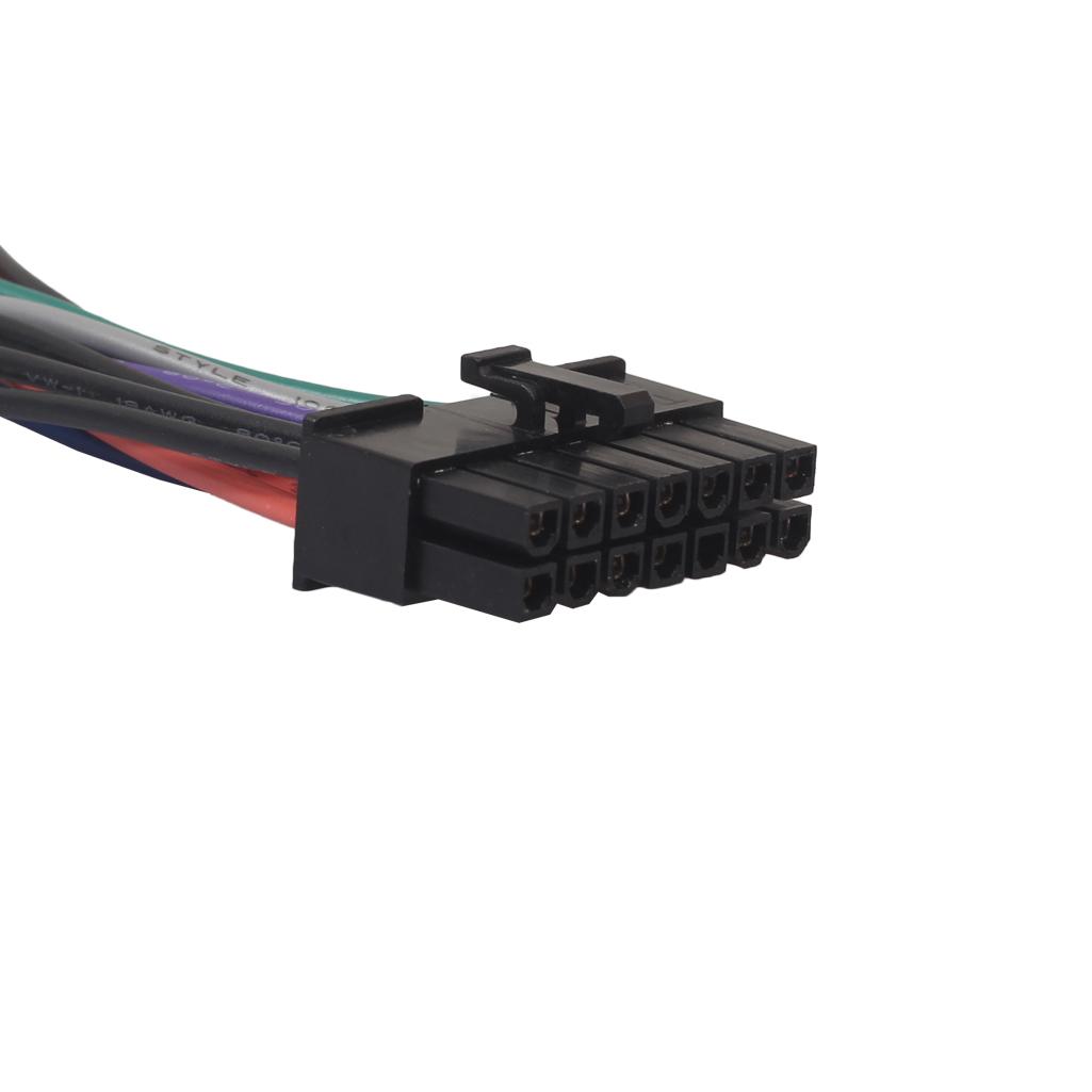 

24Pin to 14Pin ATX Power Supply Cord Adapter Cable for Lenovo IBM Dell H81 B75 A75 PC Desktop Motherboard Mainboard As Shown A