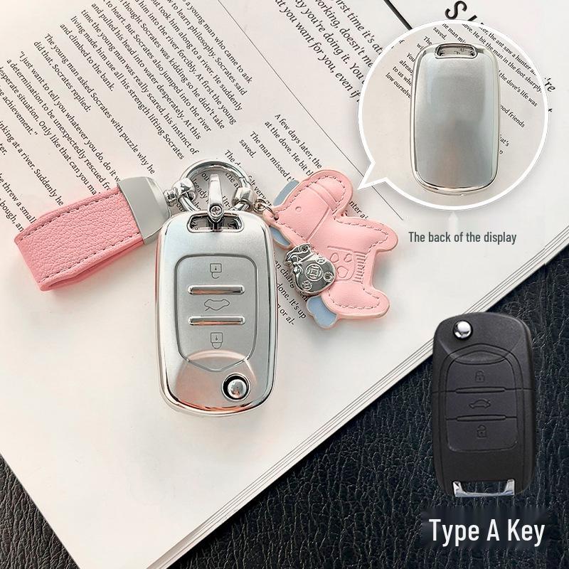 Wuling Hongguang MiniEV 2026 Macaron Key Cover - Third Gen Kaijie NanoEV Bingguo Buckle Shell