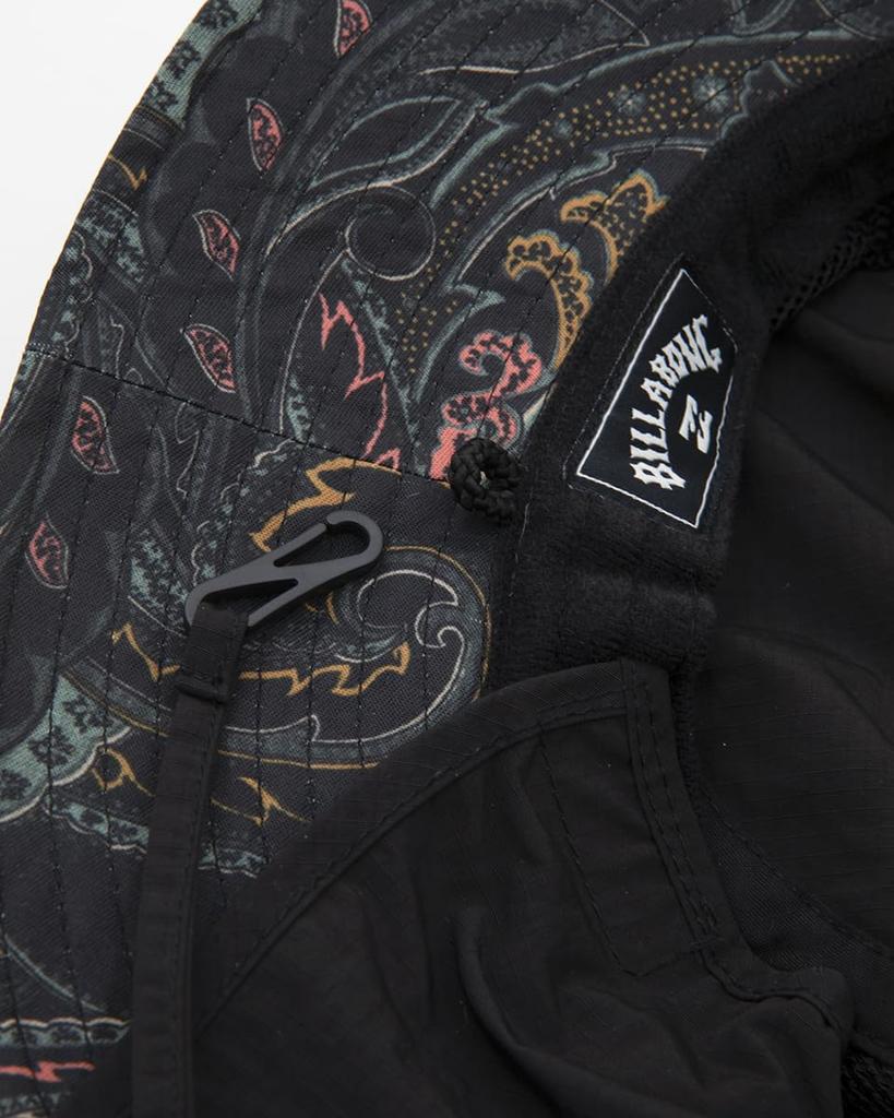 Amphibious Outdoor Beach Hat with Patterned Underbrim and Sunshade