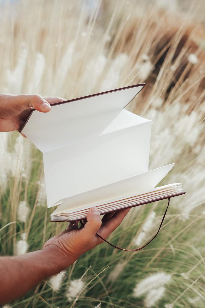 Etchr Accordion Small x Cotton Watercolor Medium 275216 Sketchbook, (9.5 14.5 cm), 100% Paper, Grain,