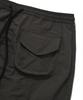 Vision Streetwear Vsw Parachute Maxi Cargo Skirt Charcoal