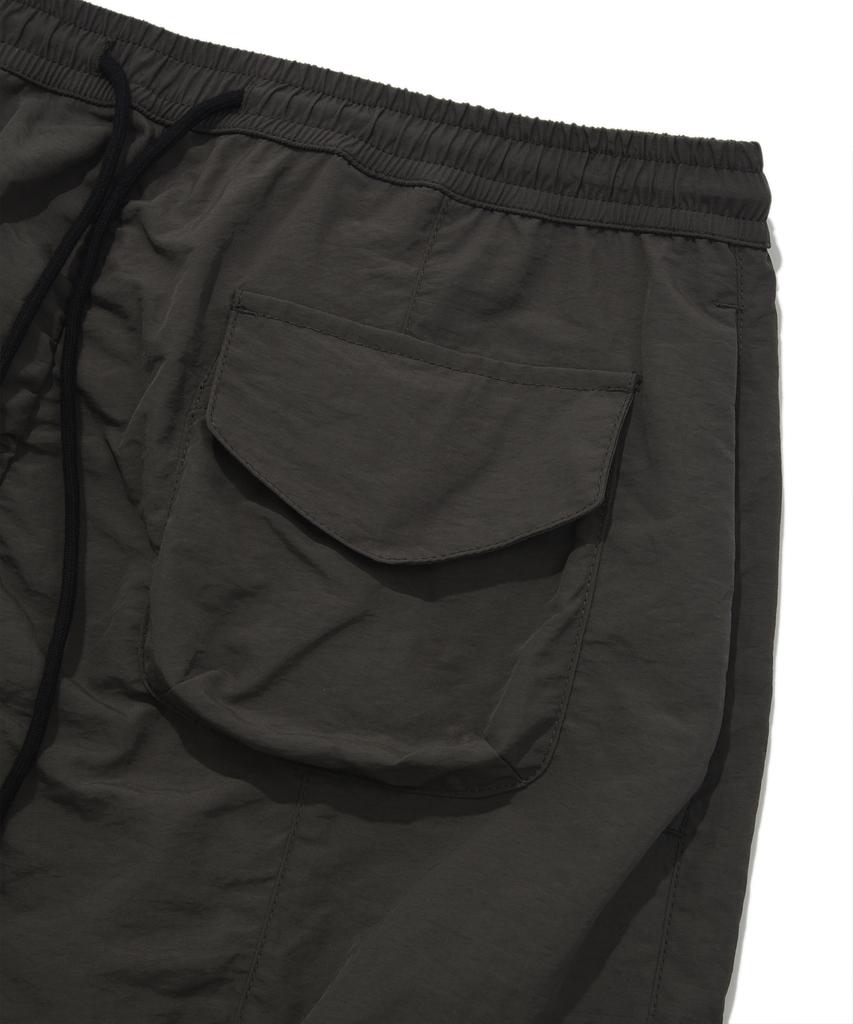 Vision Streetwear Vsw Parachute Maxi Cargo Skirt Charcoal