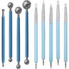 Ensemble d'outils de modelage en argile de poterie en cinq pièces pour sculpture DIY