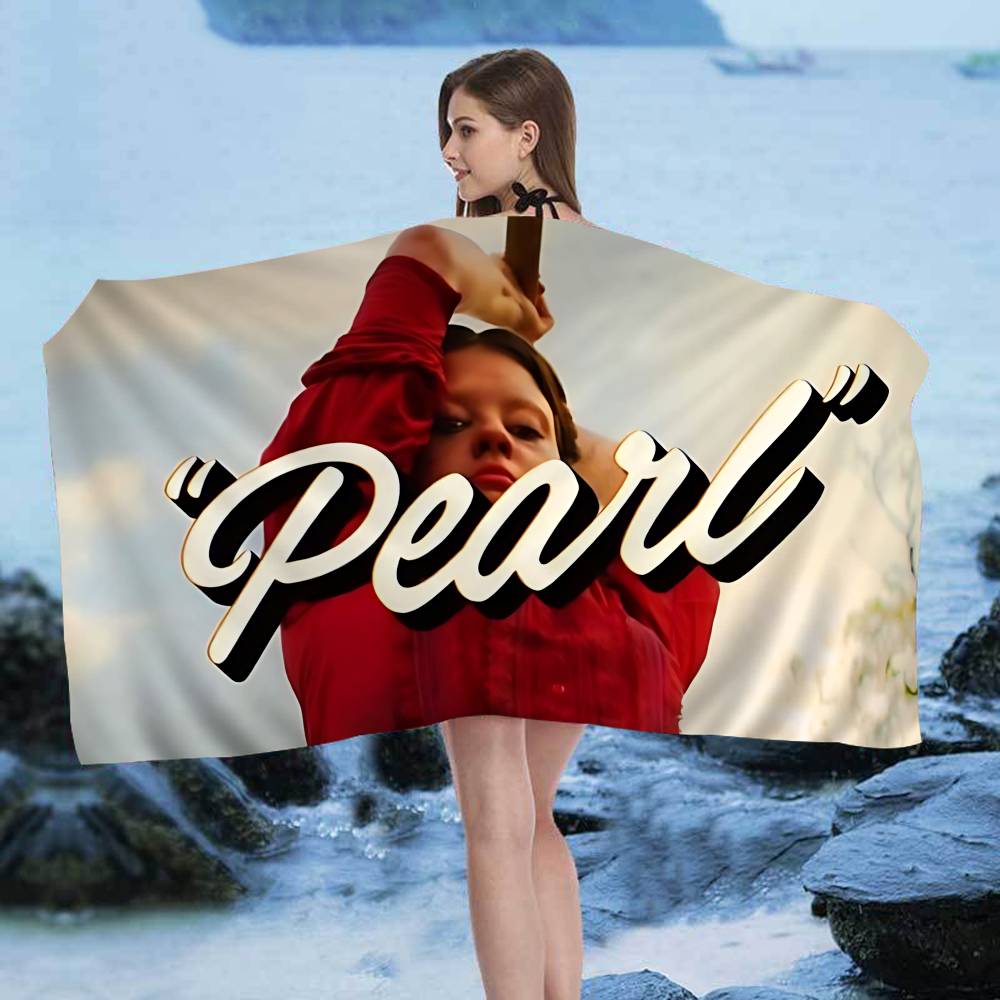 Drama Movie P-Pearl Bath Towel Microfiber Soft Water Absorbing Breathable For Girl Kids Decorative Cartoon Beach Towel