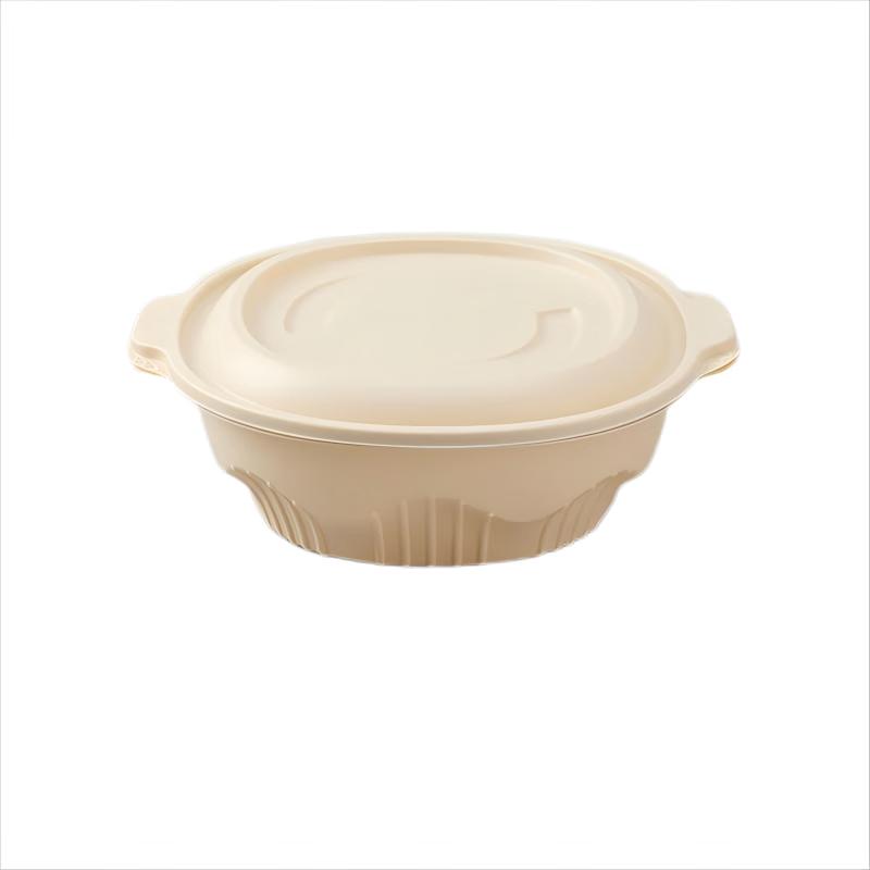 

Disposable Corn Starch Round Bowls