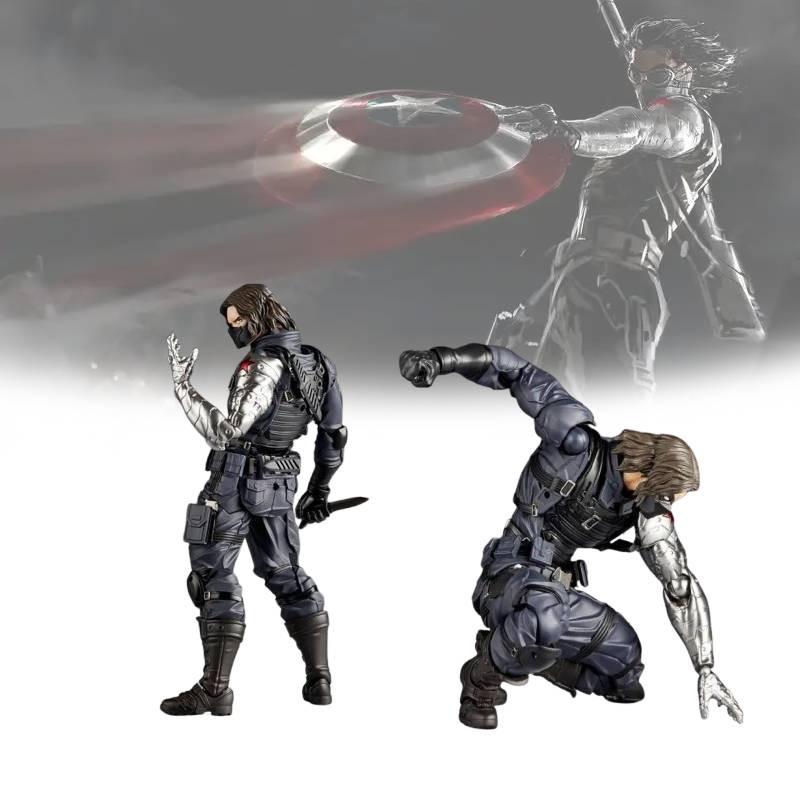 High Quality Pvc Marvel Winter Soldier Perfect Killer Action Figure With Poseable Design