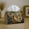 1pc Funny Australian Koala Tissue Box with Cute Animal Happy Tree- Napkin Storage Organizer for Kitchen, Car, Elegant Decorative Box, Purpose for Livi
