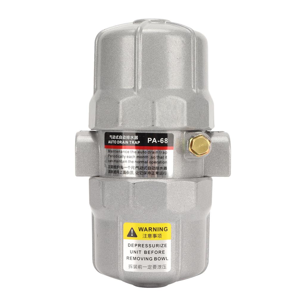 Universal Automatic Drain Valve Pneumatic Filter Drainage Valve for Compressed Air 1 2in NPT Interface