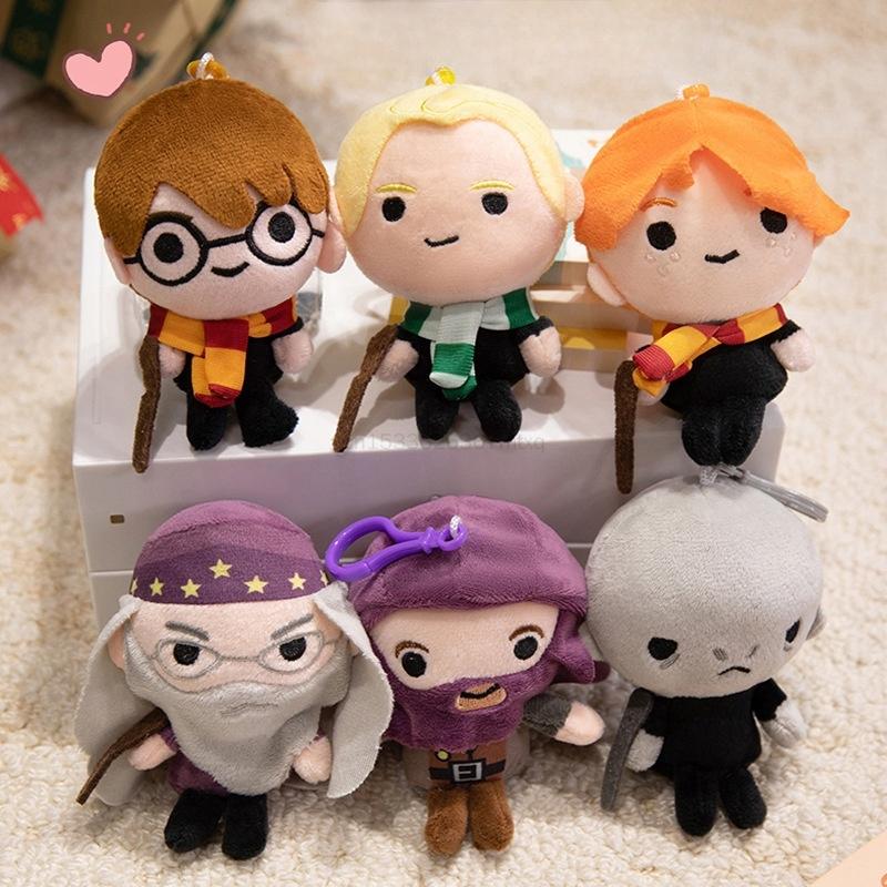22cm Panenka Harry Potter Ron Dumbledore Hagrid Malfoy Pán Zla Voldemort Plyšáci Plyšové Anime Přívěsek na Tašku Sbírej Plyšové Hračky Dárky