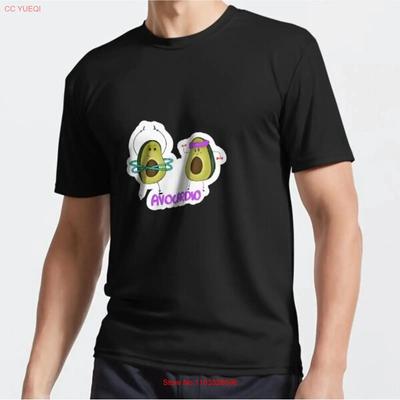MAIS POPULAR Avocardio Abacate Engraçado Humor de Abacate Amantes de Comida Ativo Camiseta vintage Lavada homem Top Para Uso Diário gráfico