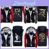 Cozy And Warm The Walking Dead Print Sweatshirts For Men With Ribbed Cuffs