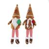 New Christmas Children's Gifts Brown Hat Dolls Long Legs Dolls Christmas Decoration OrnamentsHome Table Shelf Decor for Holiday Season
