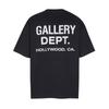 Early spring Galler's new slogan LOGO printed short-sleeved T-shirt is the same for men and women