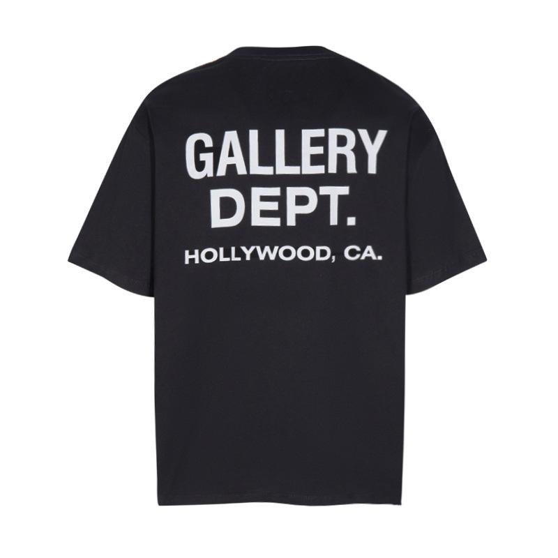 Early spring Galler's new slogan LOGO printed short-sleeved T-shirt is the same for men and women