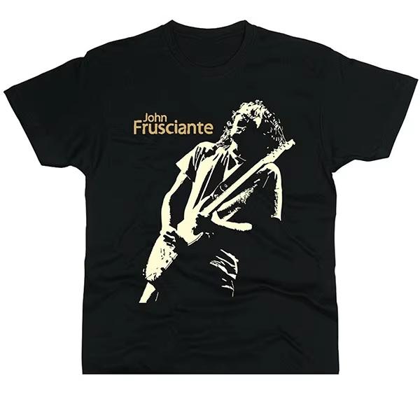 

ohn Frusciante Red Hot Chili Peppers Black Tshirt Unisex M