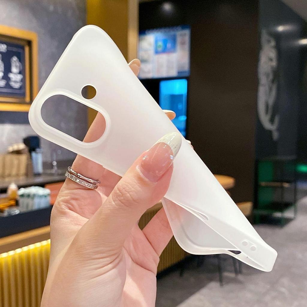 Für iPhone 16 TPU Handyhülle Matt Anti-Fingerabdruck Schutzhülle