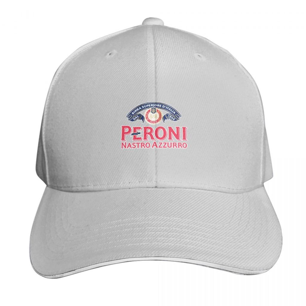Bestselling Peroni Beer Logo Baseball Cap Sun Caps Visor Anime Derby Hat Unisexs Baseball Womens