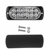 10PCS 12LED Lights Emergencies LED Car Strobe Lights Flashing Warning Light Beacon White Amber 12V 24V LED Stroboscopes For Auto