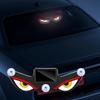 Devil Eyes Car Light Solar Powered LED Dynamic Windshield Ambient Lamp USB-C Rechargeable Vehicle Light with Vibration And Light Sensor Multiple