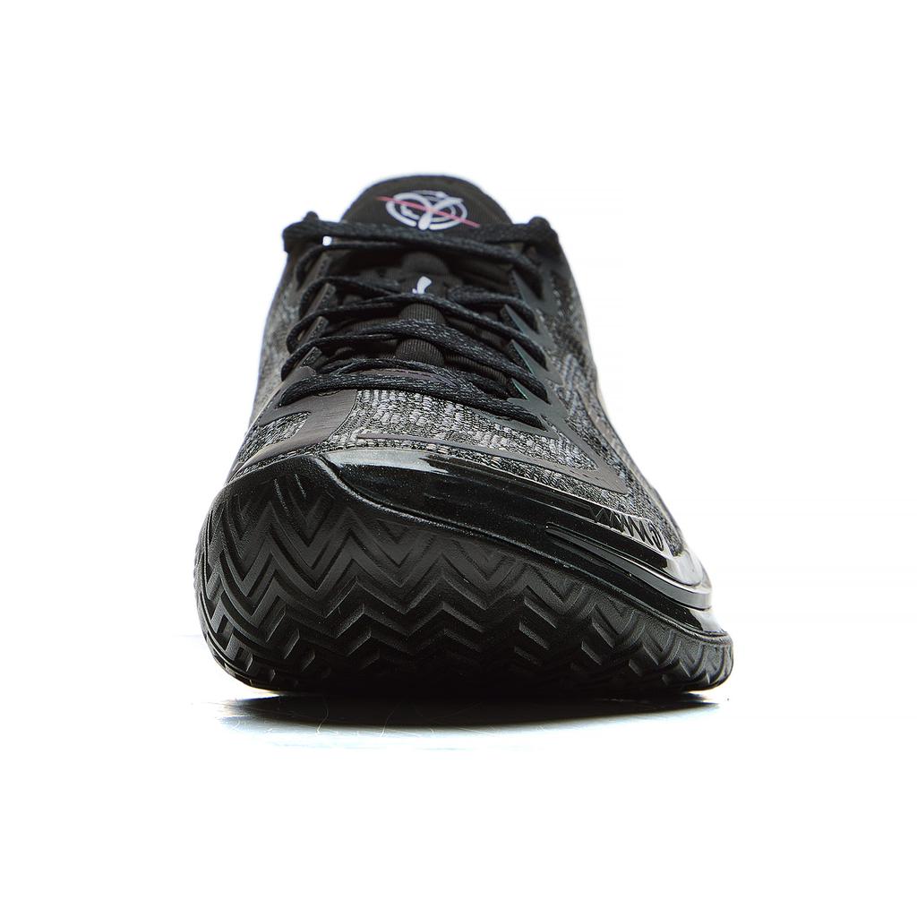 Li Ning Gamma Cushioning Slip Resistant Abrasion Resistant Support Lightweight Low top Basketball Shoes Men's Black ABAV035-21