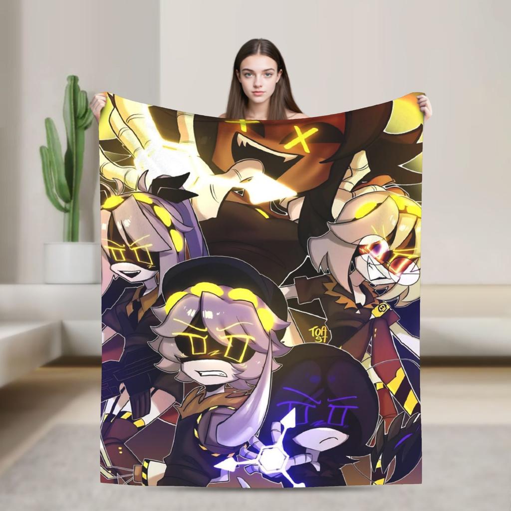 Murder Drones  Blanket Quality Super Soft  Bedding Throws Winter Children Home Decor Aesthetic Bedspread