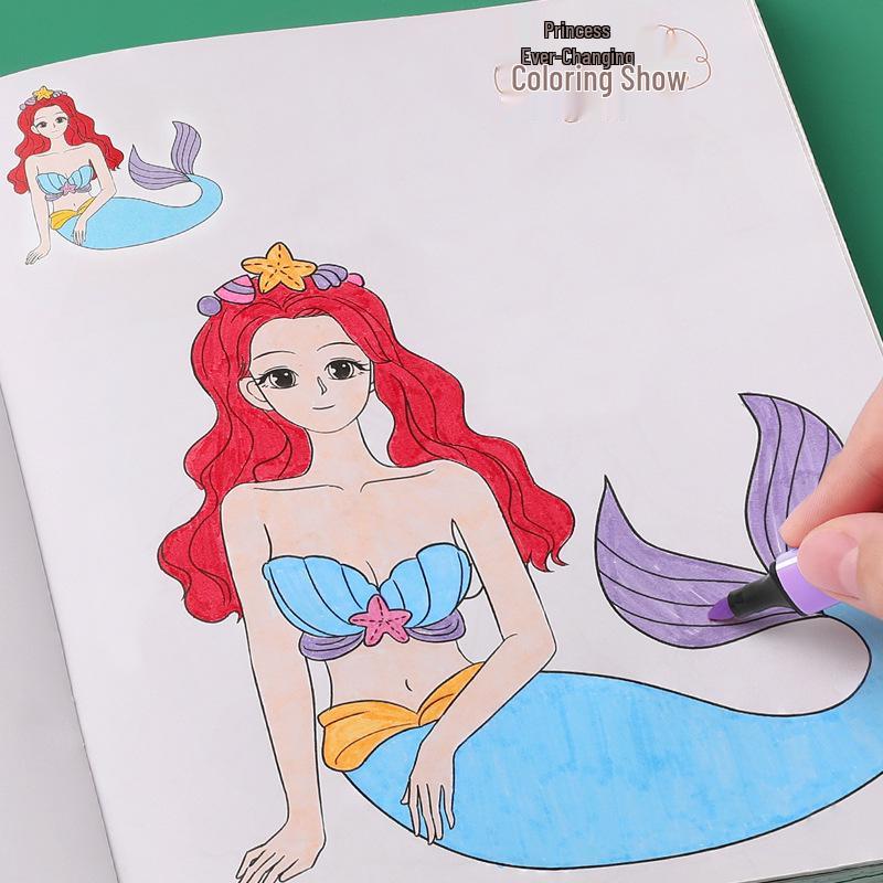 Kindergarten Coloring & Drawing Book for Ages 2-6: Children's Picture Book for Learning to Doodle and Paint