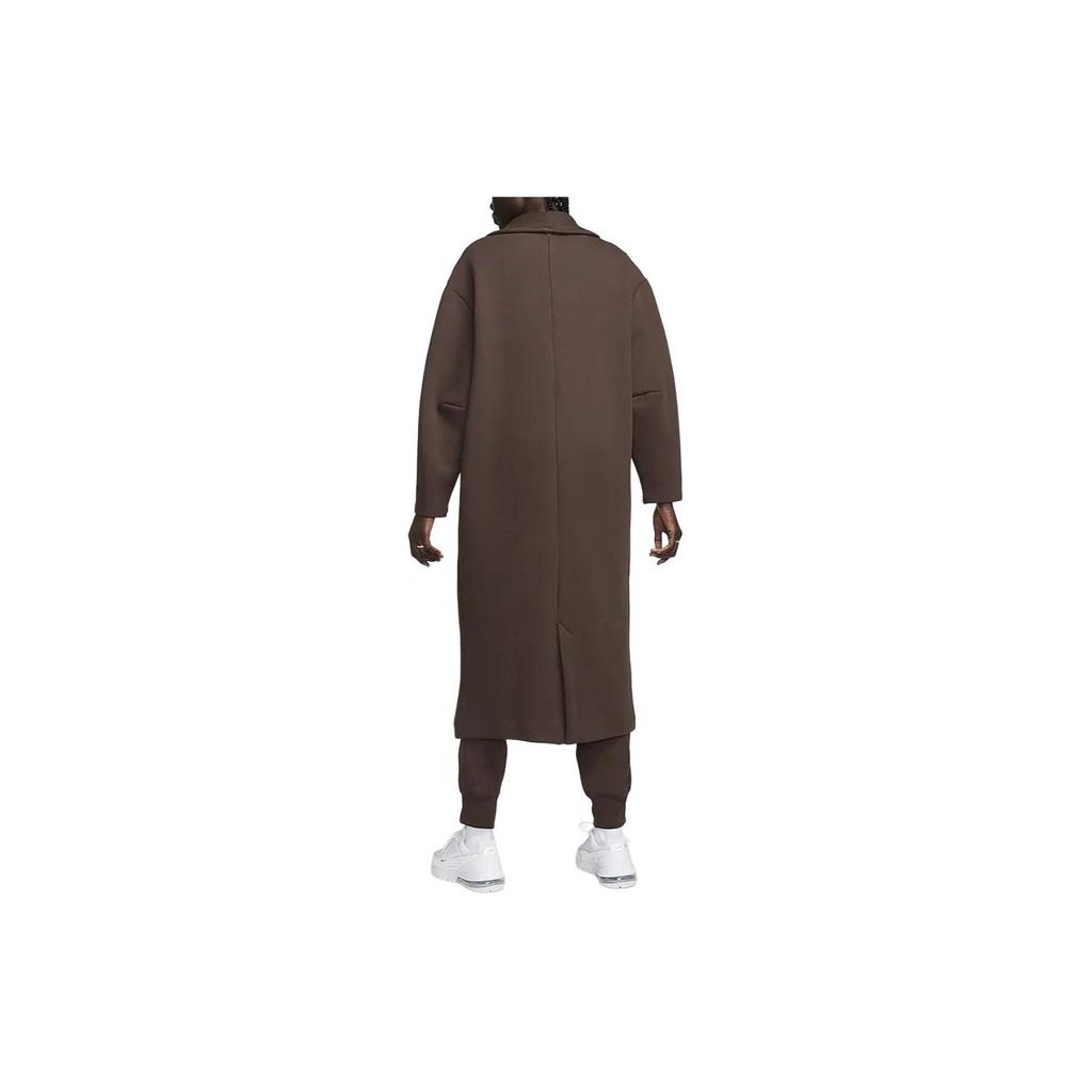 Nike Sportswear Tech Fleece Solid Color Loose Casual Windbreaker Women Outerwear Baroque-Brown FQ2603-237